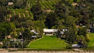 Aerial Photography Santa Barbara – Aerial View Fernald Point Lane Montecito