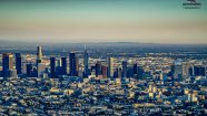 Downtown Los Angeles Aerial View