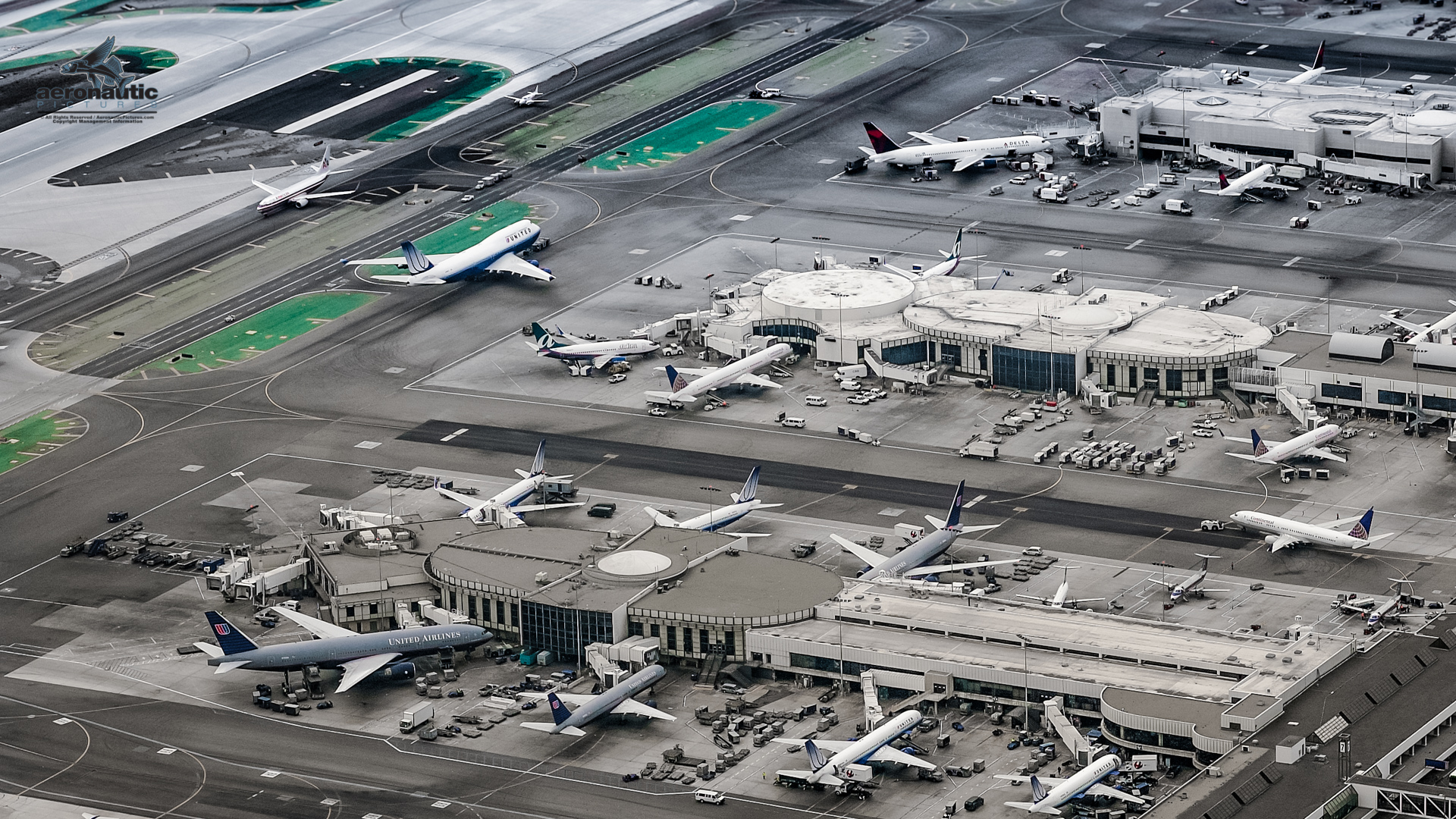 Los Angeles International Airport Aerial View Picture