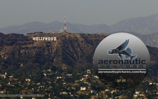 Los Angeles Aerial Stock Footage HD Hollywood Sign - Cineflex