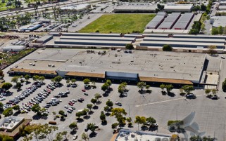 Kmart Victoria Avenue Ventura - Now Walmart - Aerial View - Ventura Stock Photos