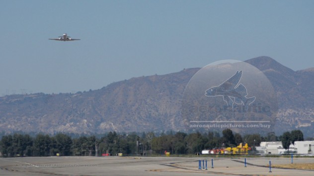 Private Jet Take-Off Airport Stock Footage 1505