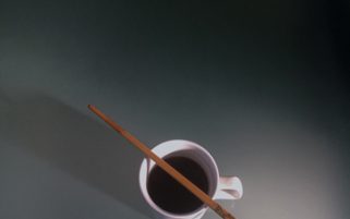 Coffee Stock Photo - Morning Coffee and Chopstick - Food Stock Photos