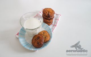 Food Stock Photo - A Glass of Milk and a Stack of Cookies Download Royalty Free