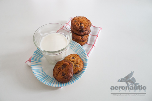 Food Stock Photo - A Glass of Milk and a Stack of Cookies Download Royalty Free